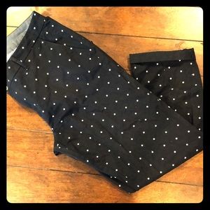 Tommy Hilfiger black ankle chino pants